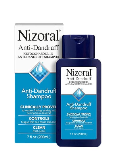 Buy Anti Dandruff Shampoo with Ketoconazole, Controls Dandruff Fungus, Fresh Scent, 200ml in UAE