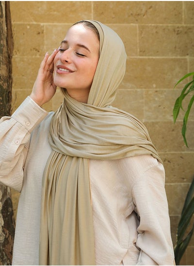 اشتري Cloudy Cotton Linen Beige For Women في مصر