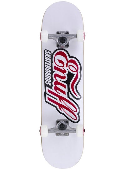 Buy Enuff CLASSIC LOGO Skateboard Complete - White 7.75" in Saudi Arabia