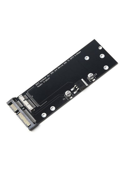 Buy New SSD To SATA 6.0Gbps Adapter Converter Card Black in Saudi Arabia