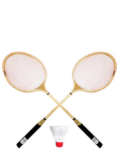 Buy Bamboo Badminton Set 1 Pair in UAE