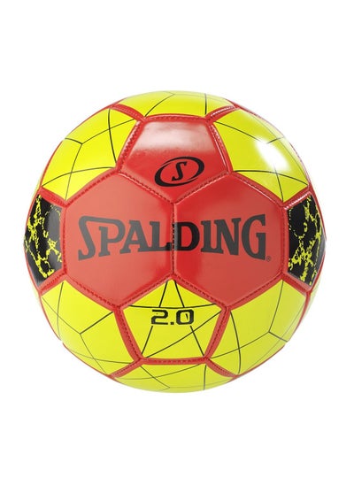 Buy Spalding 2.0 Red/Yellow Size 5 Soccer Ball in UAE