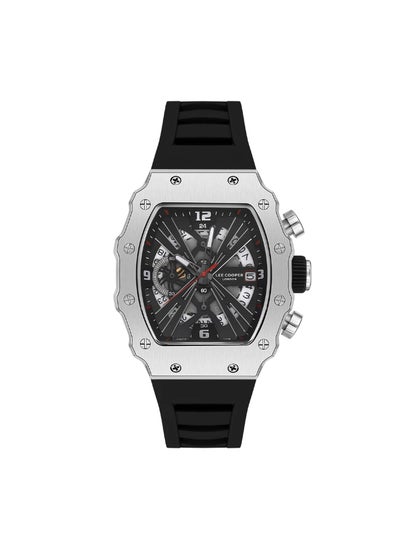 اشتري LEE COOPER Men Multi Function Black Smart Watch - LC08062.351 في الامارات