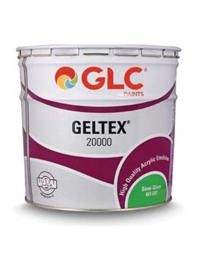 اشتري بستلة GLC جلتكس 20000 بلاستيك أكريليك نصف لامع  9 لتر في مصر