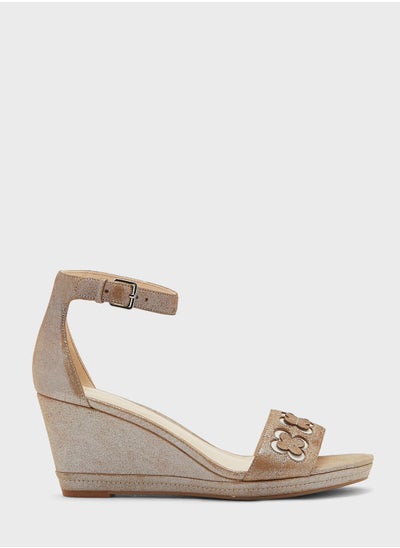 Buy Julian Buckle Ankle Strap Sandals in UAE