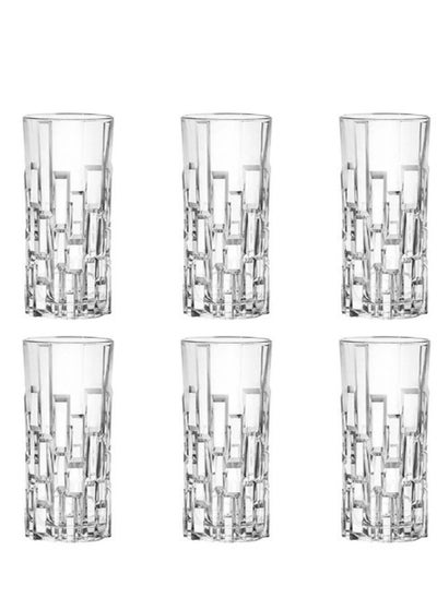 Buy Italian RCR crystal long water glasses 330 m in Saudi Arabia