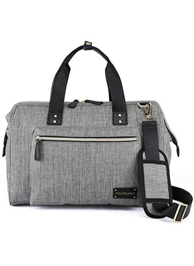 Buy Zera Mom Dad Diaper Bag-Grey in UAE