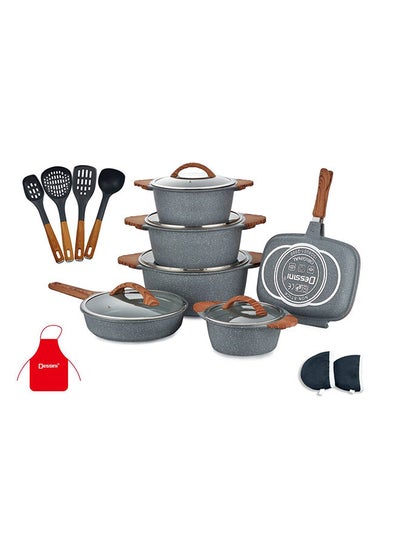 اشتري 19Pcs Granite Cookware Set 2060 في الامارات