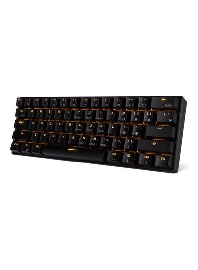 اشتري 61 Keys Mini Mechanical Keyboard Black في السعودية
