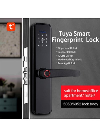 Buy Smart Lock Fingerprint Lock Door Lock Keypad Door Lock with Handle Fingerprint Electronic Deadbolt Door Lock Smart Door Lock in Saudi Arabia