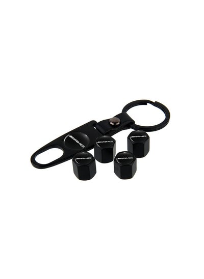 Buy 1-Set Car Wheel Tire Stem Air Valve Cap with Wrench for M-Benz AMG in UAE