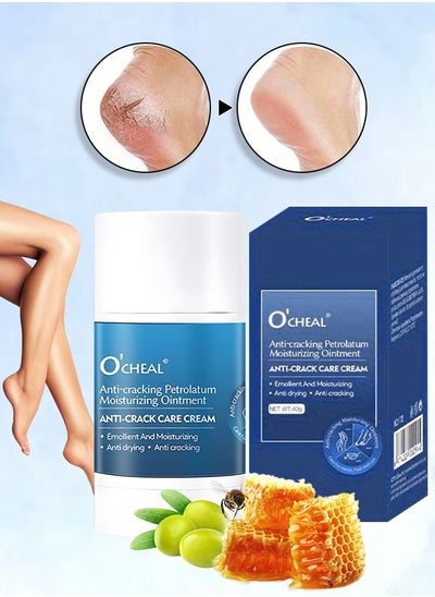 Buy Anti Cracking Petrolatum Moisturizing Ointment Anti Drying Anti Crack Care Cream for Foot Hand and Lips Cracked Repair Body Cream Cracked Feet Cream Repair and Softens Skin Moisturizer 40g in UAE