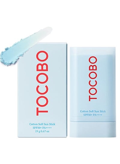 Buy Tocobo Cotton Soft Sun Stick SPF50+ PA++++ - 19g / 0.67oz in UAE