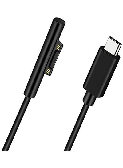 اشتري Surface Connect To USB-C Charging Cable Black في السعودية