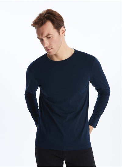 Buy Crew Neck Long Sleeve Men's Undershirt in Egypt