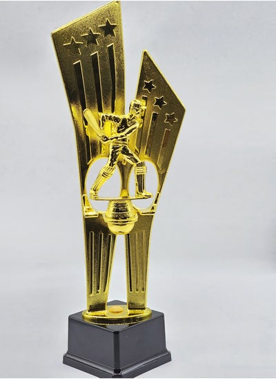 Buy Cricket Male Trophies Childrens Karate Trophy Taekwondo Trophy Plastic Gold Award Trophy Cup for Sports Party Favors Gift Winner Rewards in UAE