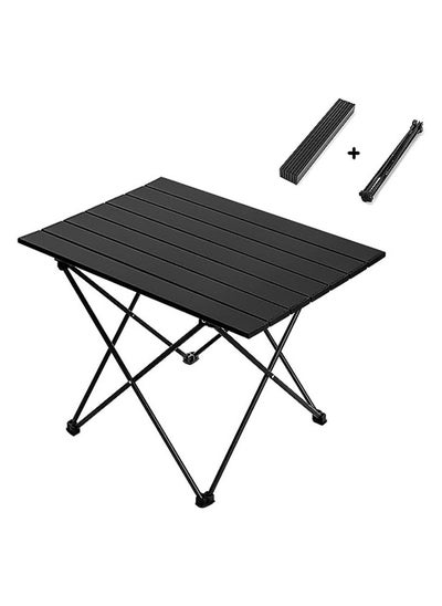 Buy lightweight Outdoor Camping Folding Table - Black in Saudi Arabia