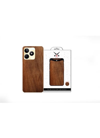 Buy OZO Luxury Skin Brawn Leather Plain (SC117SLSA) For Infinix Hot 30 in Egypt