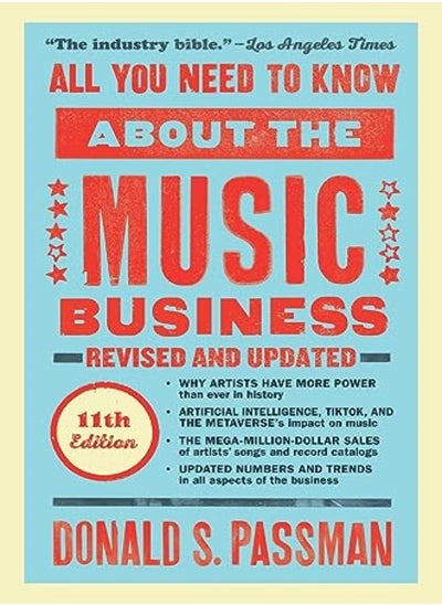 Buy All You Need To Know About The Music Business: Eleventh Edition in UAE