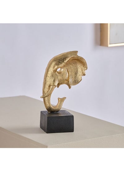 اشتري Wren Polyresin Elephant Head Decorative Accent 16 x 20.5 x 9 cm في السعودية