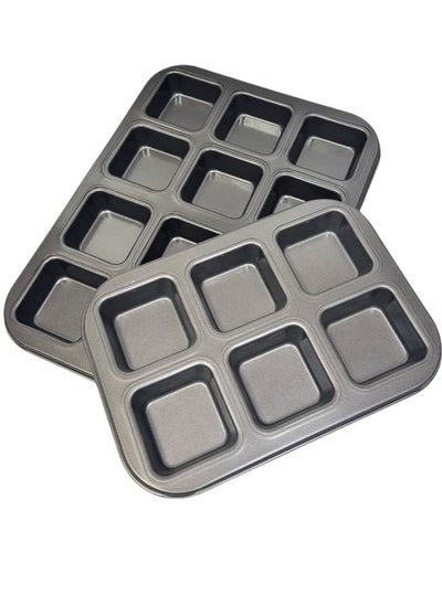 Buy Two-piece pancake mold set 12 Cup & 6 Cup in Saudi Arabia