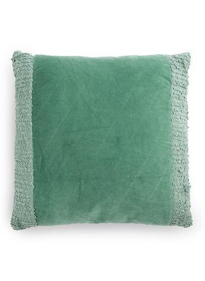 اشتري Zelda Filled Cushion, Green - 45x45 cm في الامارات