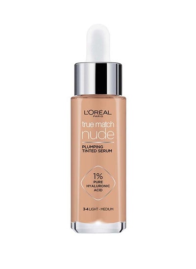 Buy True Match Nude, Plumping tinted Serum, Shade 3-4 in UAE