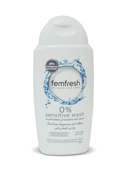 اشتري Intimate 0% Sensitive  Wash 250ml في الامارات