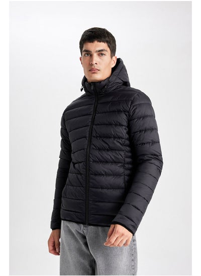 Buy Man Slim Fit Hooded Coat in Egypt