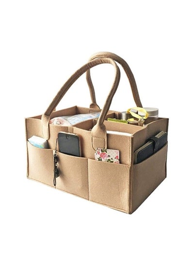 Buy Beige Bliss The Ultimate Multi-Purpose Baby Diaper Carry Bag in UAE