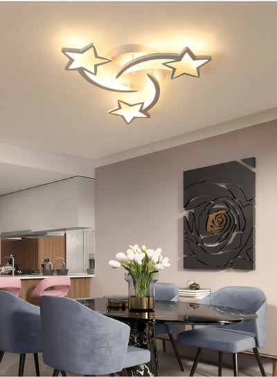 Buy Modern LED Ceiling Light 3-Head Star Shape Flush Mount Ceiling Lamp in UAE