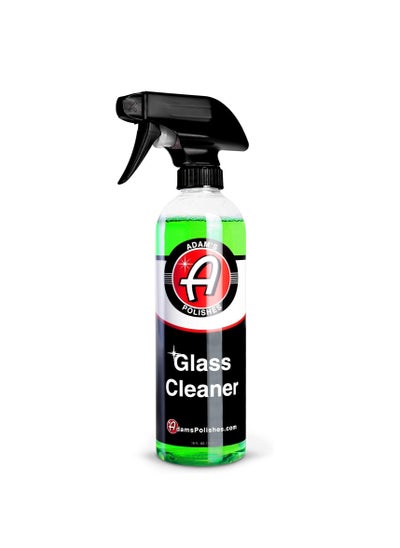 Buy Adam’s Glass Cleaner (16oz) - Car Window Cleaner | Car Wash All-Natural Streak Free Formula for Car Cleaning | Safe On Tinted & Non-Tinted Glass | Won’t Strip Car Wax or Paint Protection. in UAE