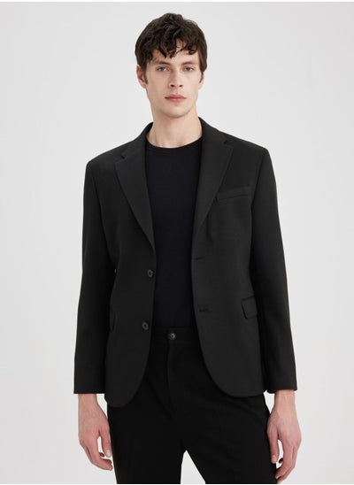 Buy Modern Fit Lined Blazer in UAE