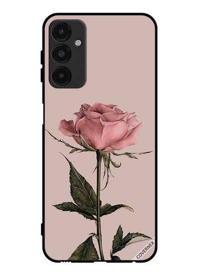 Buy Protective Case Cover For Samsung Galaxy A14 5G Peach Rose in Saudi Arabia