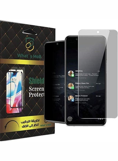 Buy Privacy Nano Screen Protector Flexiable Anti Peep and Anti Fingerprint By Whats MoB For Xiaomi Note 9s / Note 9 Pro in Egypt