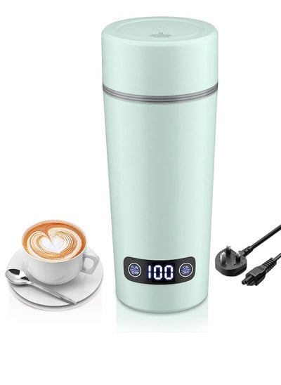 Buy Travel Electric Kettle, Temp Control & Boil Dry Protection, 304 Stainless Steel Mini Tea Kettle, Auto Shut-Off, Portable & BPA Free, 350ml Small Portable Kettle in Saudi Arabia