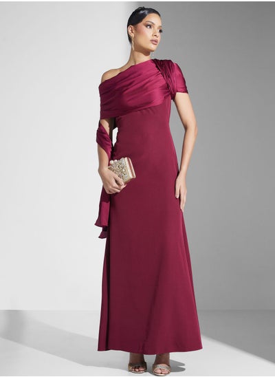 Buy Dress With Wrap Around Drape in Saudi Arabia