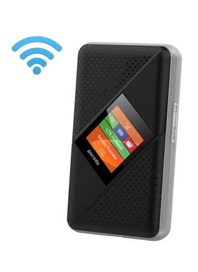 Buy Portable MiFi 3G/4G Router CAT4 V2 Porodo - Black in UAE