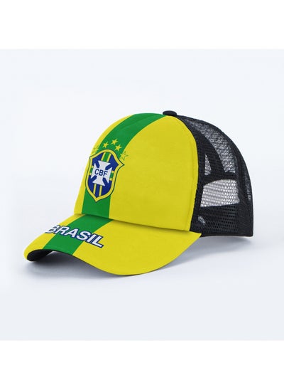 Buy Football World Cup Baseball Hat National Team Argentina Brazil France Ltaly England Sunshade Duck Tongue Hat in UAE