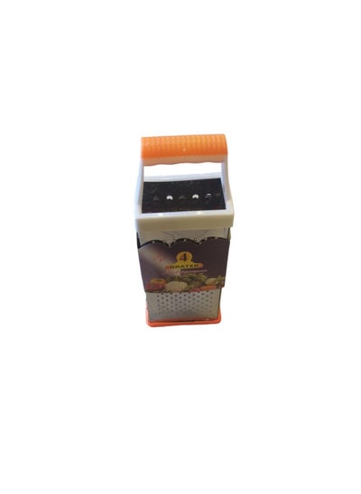 Buy Square grater, steel colors, plastic handle 637210000022 in Egypt