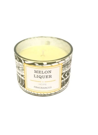 Buy Candle Jar Melon Liquer Multicolor Wax Jar Set Of 1 in UAE