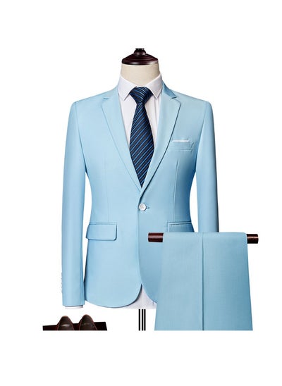 اشتري New Slim Fit Suit Set في السعودية