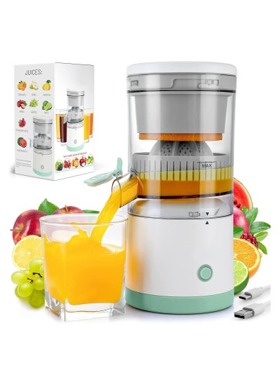 اشتري Portable Electric Citrus Juicer | Hands-Free Portable USB Charging | Powerful Electric Juicer Cordless Fruit Juicer | Multifunctional 1-Button Easy Press في الامارات