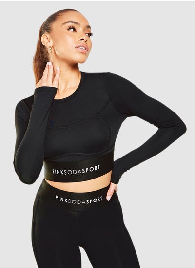 Buy Contour Long Sleeve Fitness Top in Saudi Arabia