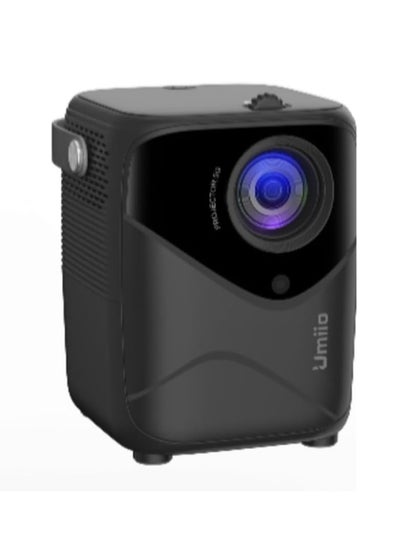 Buy Umiio Q1 Portable  Video Projector HDMI USB Interface Wifi Game  Android Projector Black in UAE