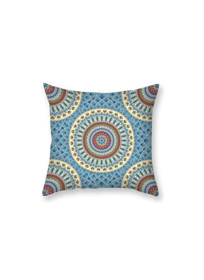 Buy Mandala Ethnic Print Pillowcase 45*45cm in Saudi Arabia