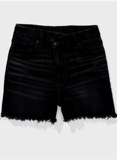 Buy High Waist Denim Shorts in Saudi Arabia