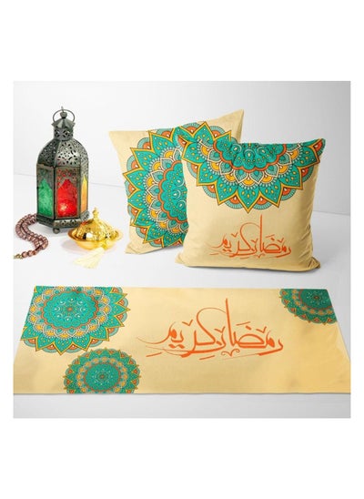 Buy ramadan runner set + 2 cover cushions in Egypt