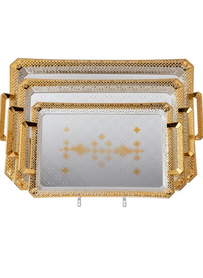 Buy 3 Piece Tray Set in Saudi Arabia