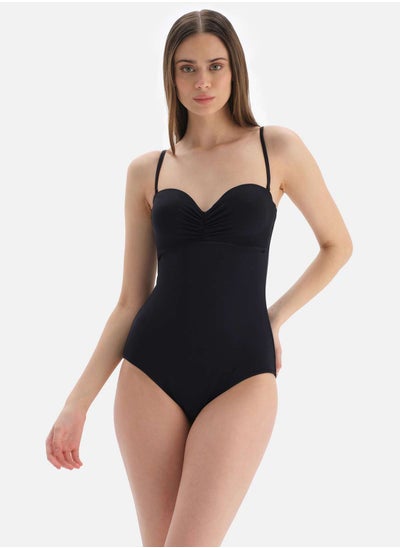 Buy Plunge Neck Swimsuit in UAE